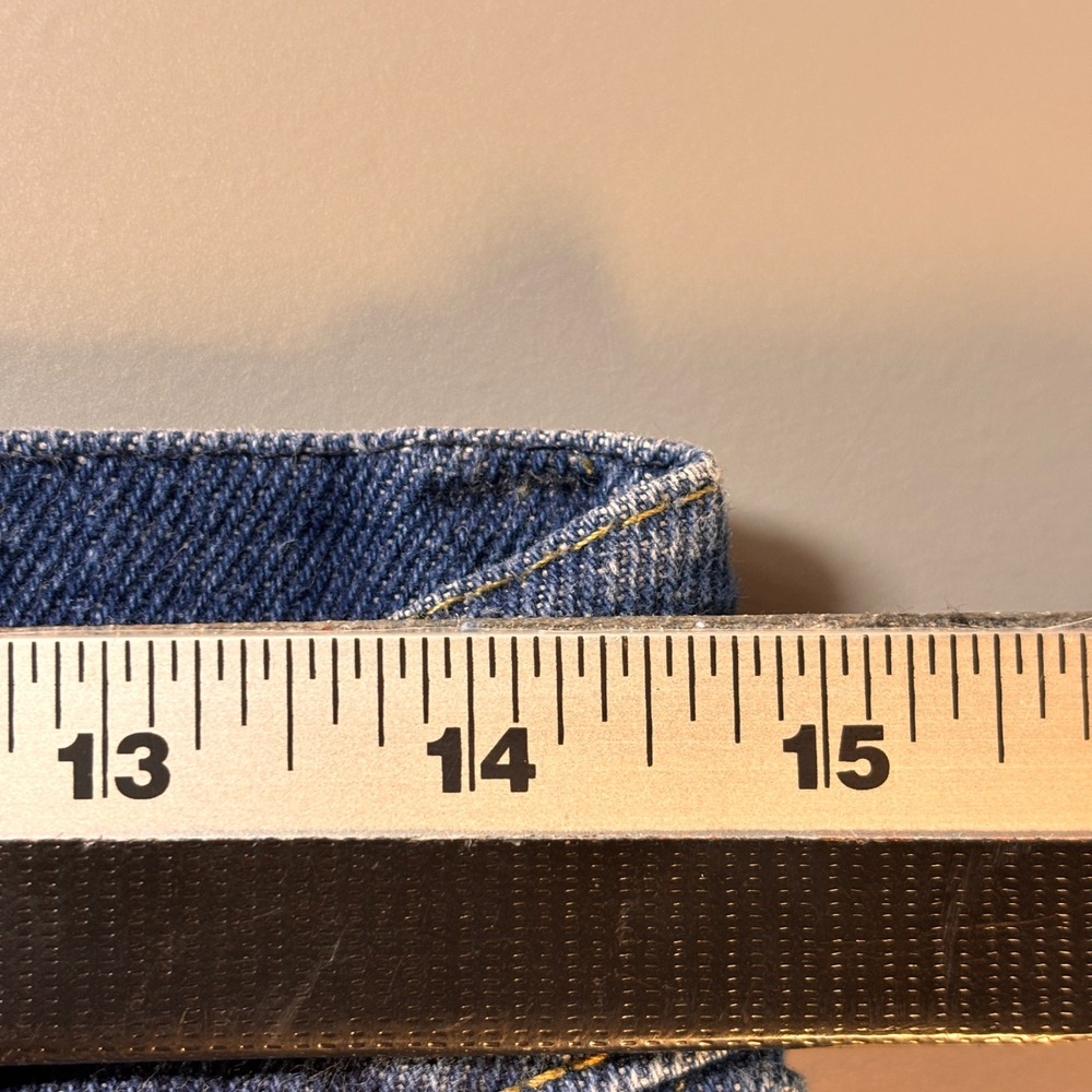 Levis 501 Mens Straight Leg Jeans Medium Wash Blue W30 L31 Made in Mexico - Picture 8 of 13